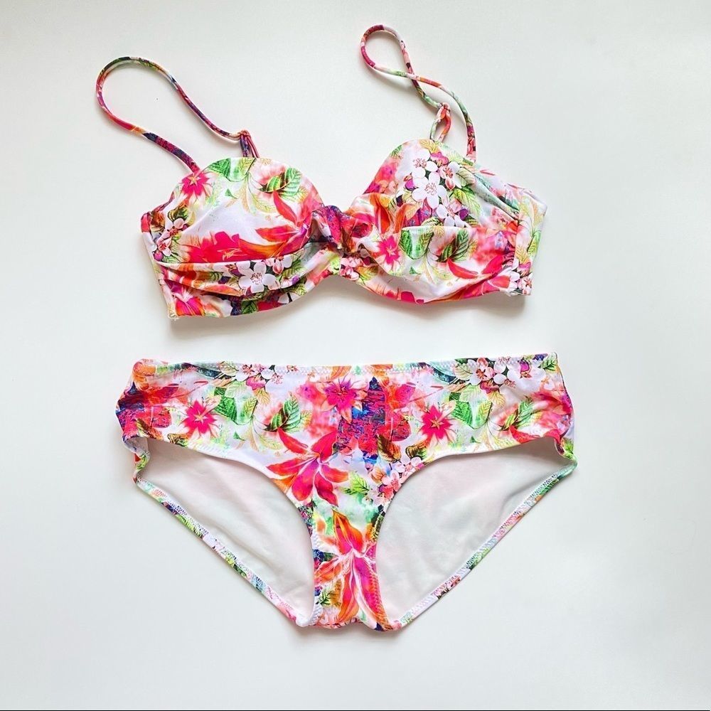 H&M Floral Bikini Set